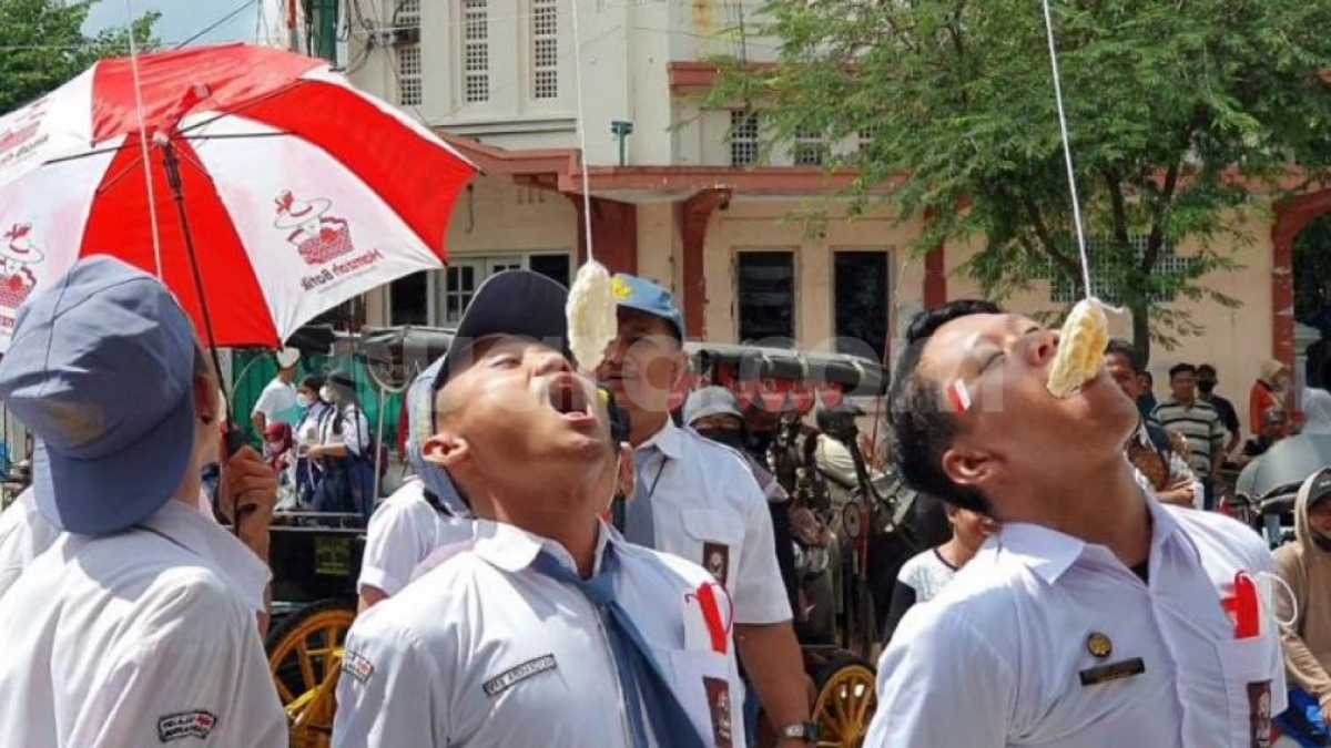 Lomba 17an di Hamzah Batik Malioboro (17/8/2022) [[Suarajogja.com/Hiskia].]