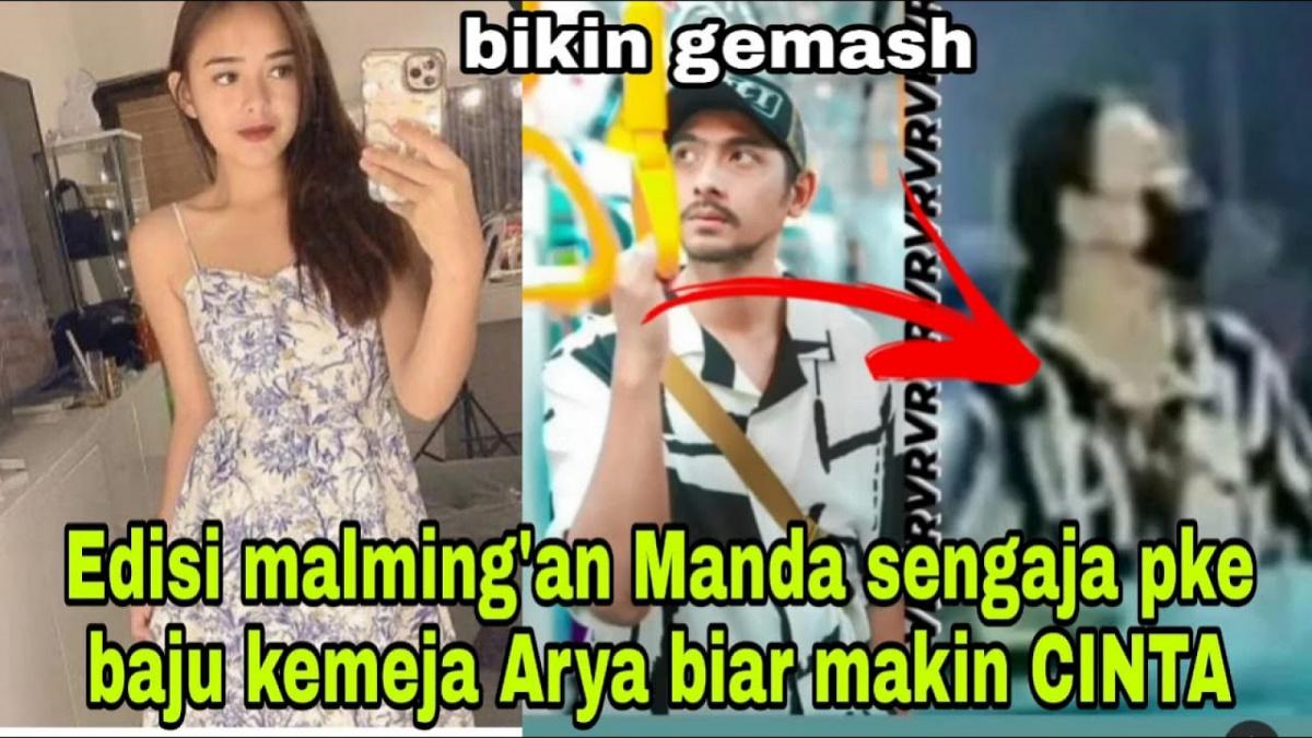 Benarkah Tadi Malam, Amanda Manopo Terciduk Pakai Baju Kemeja Arya Saloka? [(YouTube/HR. Official)]