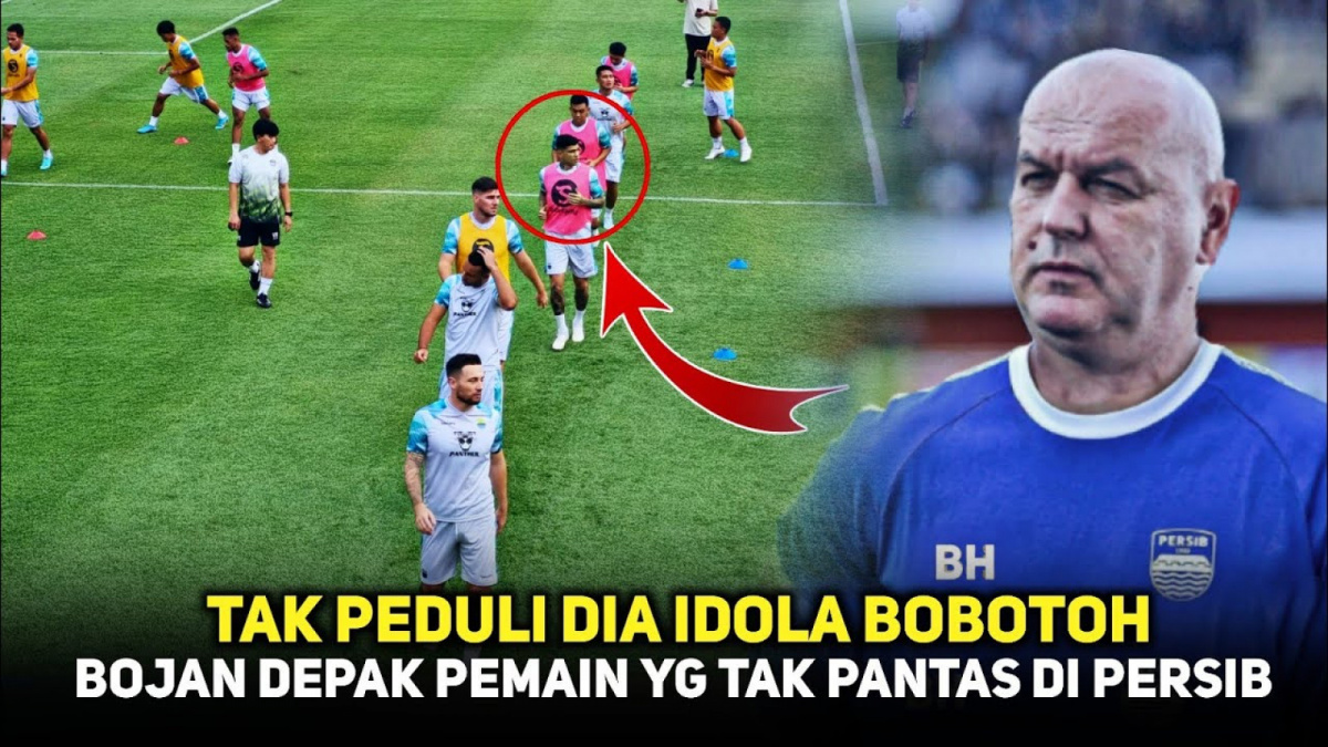Bojan Hodak coret pemain pujaan Bobotoh, benarkah? [(YouTube/Kilas Football)]