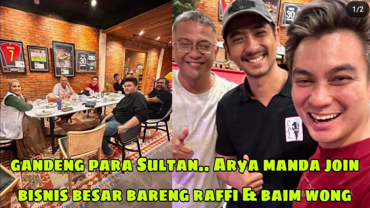 Benarkah Arya dan Manda join bisnis besar Raffi Ahmad dan Baim Wong. [[YouTube/OFFI CHANNEL]]