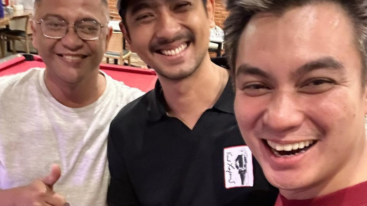 Potret kebersamaan Baim Wong dan Arya Saloka. [[Instagram/baimwong]]