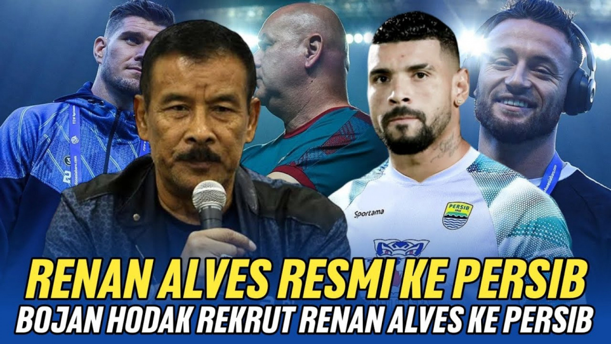 Benarkah Renan Alves resmi ke Persib. [[YouTube/Persib channel]]