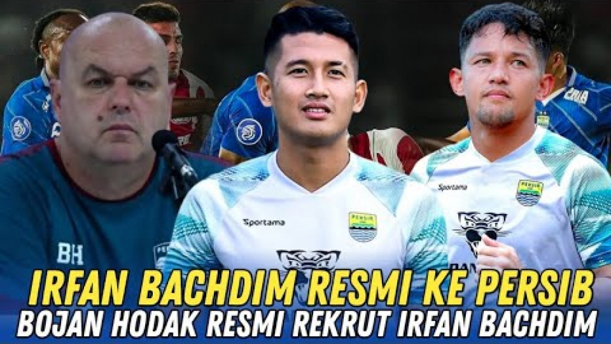 Benarkah Irfan Bachdim resmi ke Persib. [[YouTube/Persib channel]]
