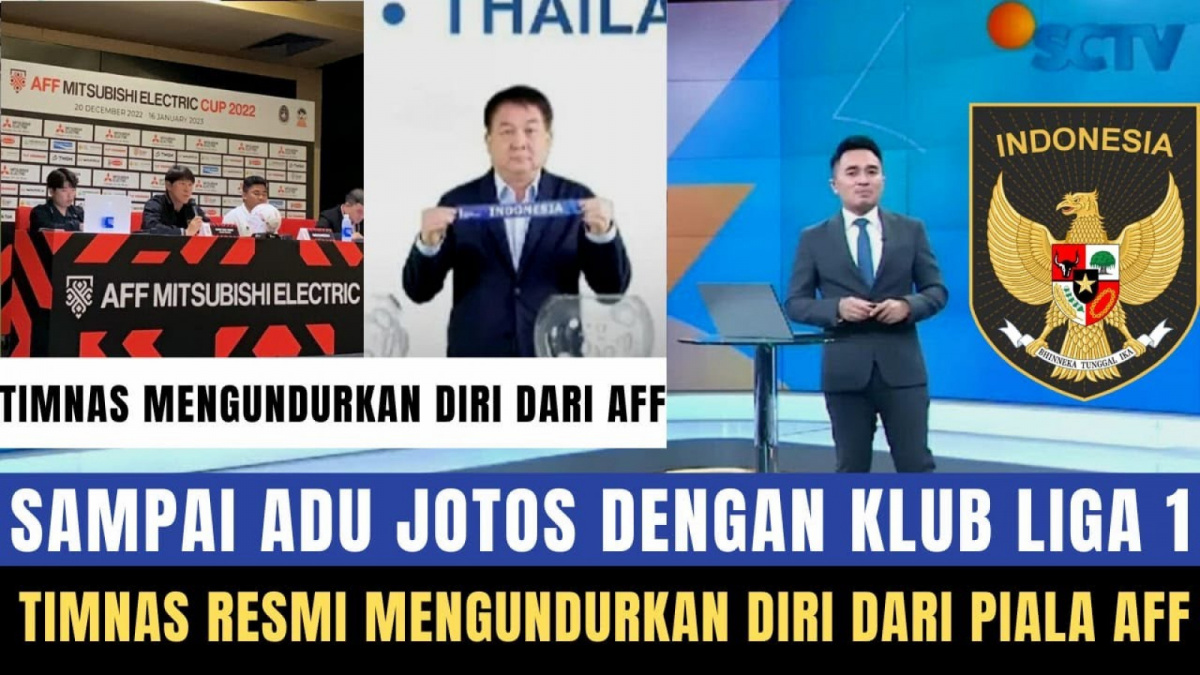 Benarkah Timnas Resmi Mengundurkan Diri dari Piala AFF U-23 dan Shin Tae-yong Senang? [(YouTube/Liganya Wakanda)]