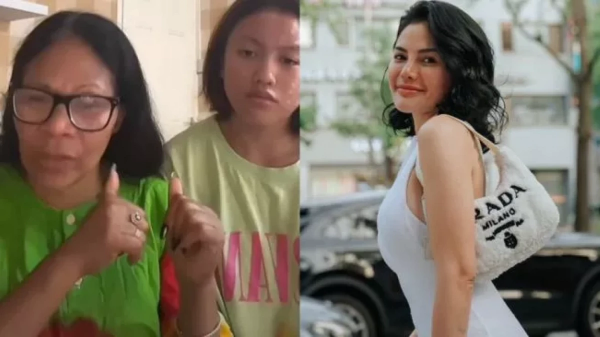 Kolase foto Mami Eda, Laura Meizani alias Lolly, dan Nikita Mirzani. [Instagram.]