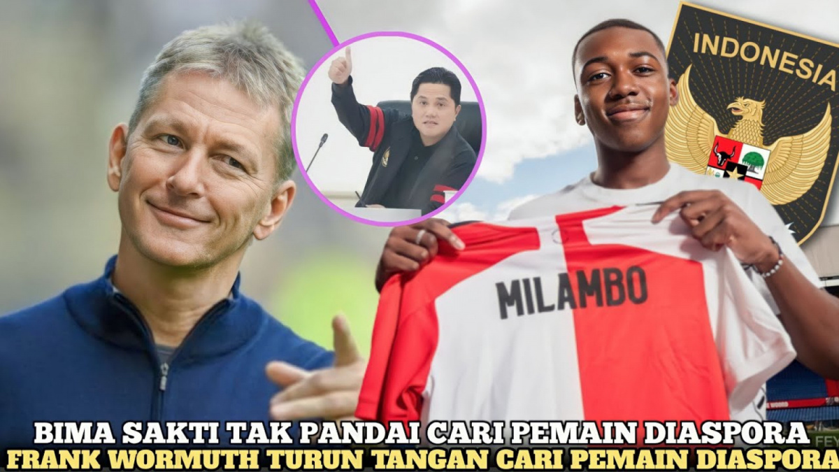 Benarkah Bima Sakti datangkan Antoni Milambo untuk perkuat Timnas U-17. [[YouTube/ARP]]