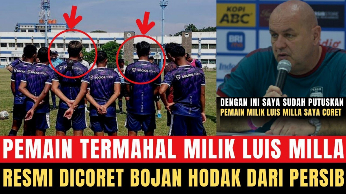 Benarkah Pemain Bintang Miliaran Pemilik Luis Milla Resmi Dicoret Bojan Hodak? [(YouTube/Liganya Dagelan)]