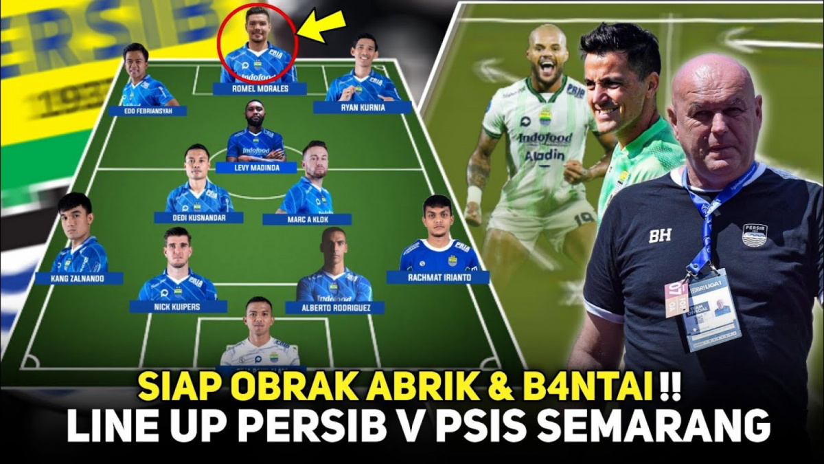 David Da Silva Diistirahatkan di Laga Persib Vs PSIS Semarang, Benarkah? [(YouTube/Kilas Football)]