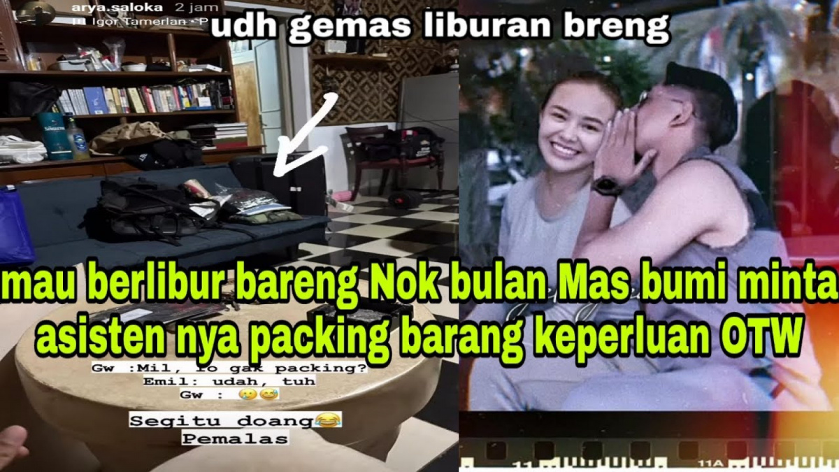Postingan Arya Saloka Minta Asistennya Packing, Benarkah Liburan Bareng Amanda Manopo? [(YouTube/HR.Official)]