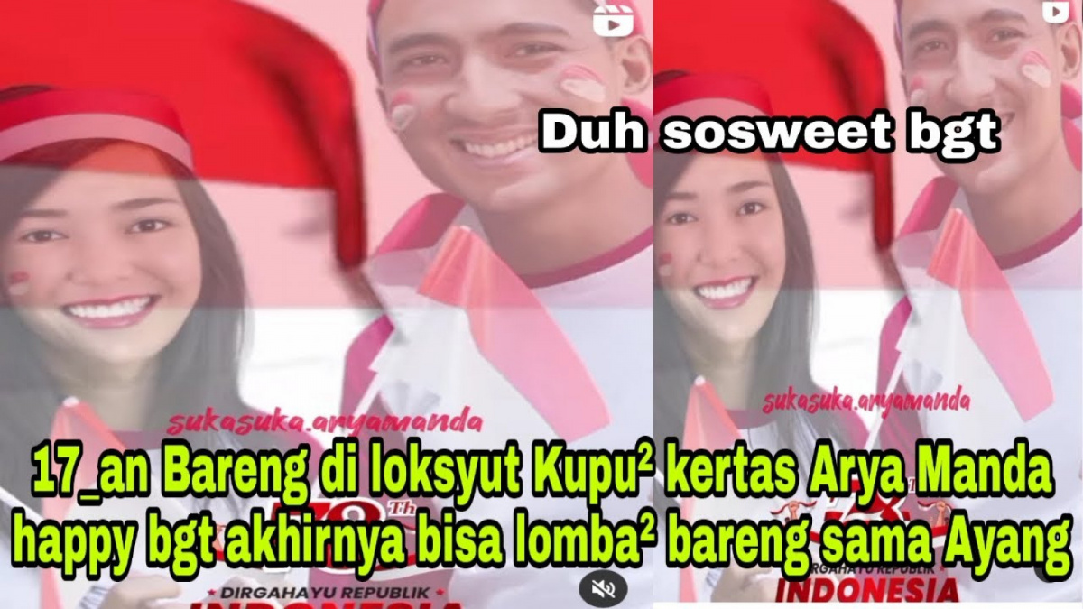 Benarkah Arya dan Amanda Agustusan bareng di lokasi syuting Kupu Kupu Kertas. [[YouTube/HR.OFFICIAL]]