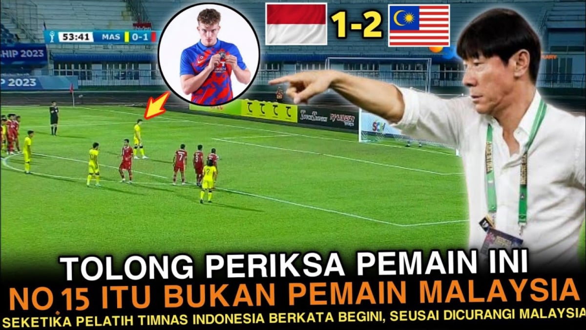 Pemain No.15 Diminta Diperiksa karena Dicurigai Bukan Bagian Squad Malaysia, Benarkah? [(YouTube/Timnas Liga)]