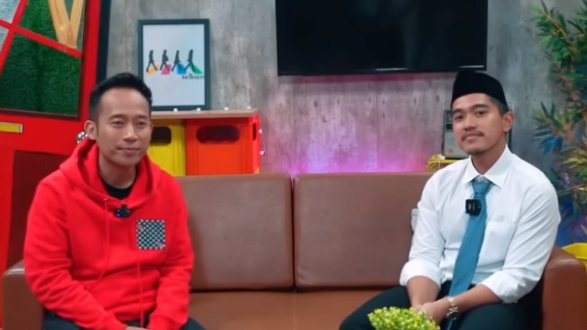 Kaesang Pangarep dan Denny Cagur [(YouTube/Denny Cagur TV)]