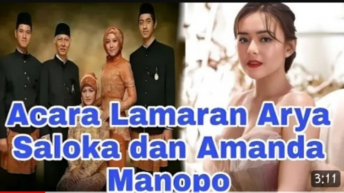 Acara lamaran Arya Saloka dan Amanda Manopo benarkah digelar? [YouTube/Bang Jono]