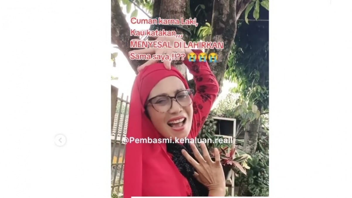 Video viral Nursyah diduga ditujukan untuk Indah Permatasari [(Instagram/@pembasmi.kehaluan/reall)]