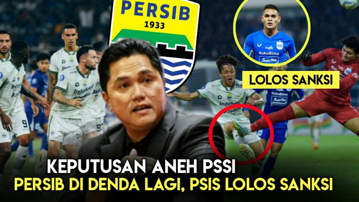 Benarkah PSSI Putuskan Denda ke Persib Bandung dan PSIS Lolos dari Sanksi? [(YouTube/Planet Persib)]