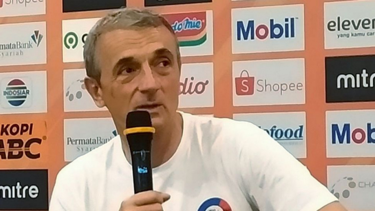 Milomir Seslija. [(ANTARA/Bagus Ahmad Rizaldi)]