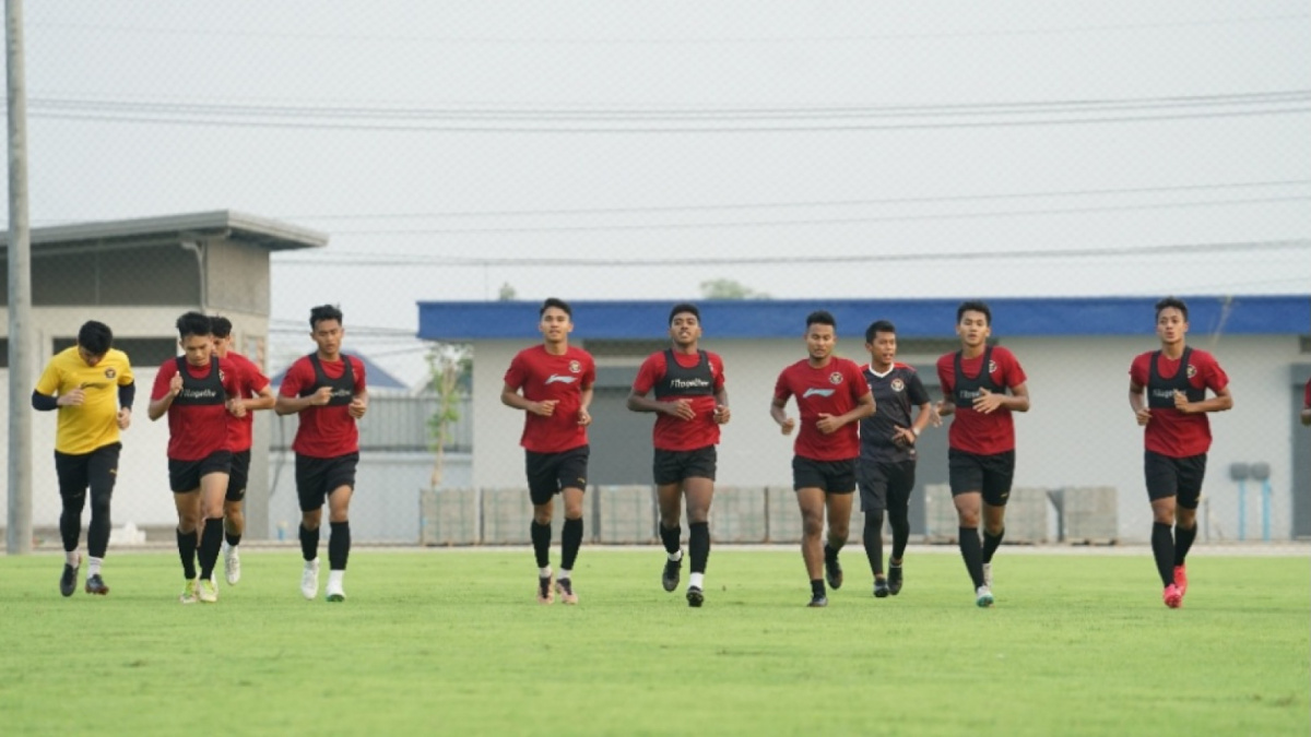 Timnas U-23  tengah berlatih fisik [(pssi.org)]