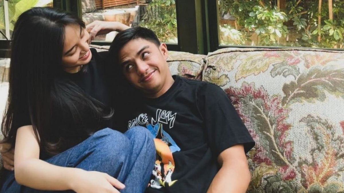 Nimaz Dewantary dan suami [(Instagram/@nimazdewantary)]