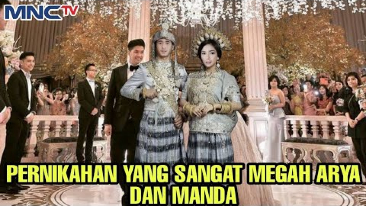 Benarkah Arya dan Amanda menikah dan disiarkan langsung di MNC TV. [[YouTube/Aldy Productions]]