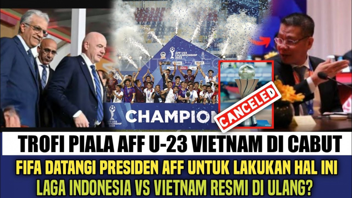 Benarkah trofi Piala AFF Vietnam dicabut. [[YouTube/Timnas Harapan TV]]