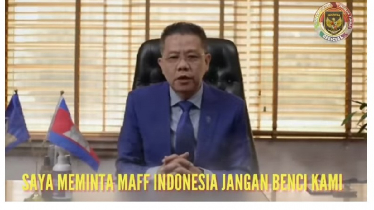 Video salah (X) berisi teks terjemahan ngawur soal Vietnam di AFF U-23 2023 [[screenshot YouTube].]