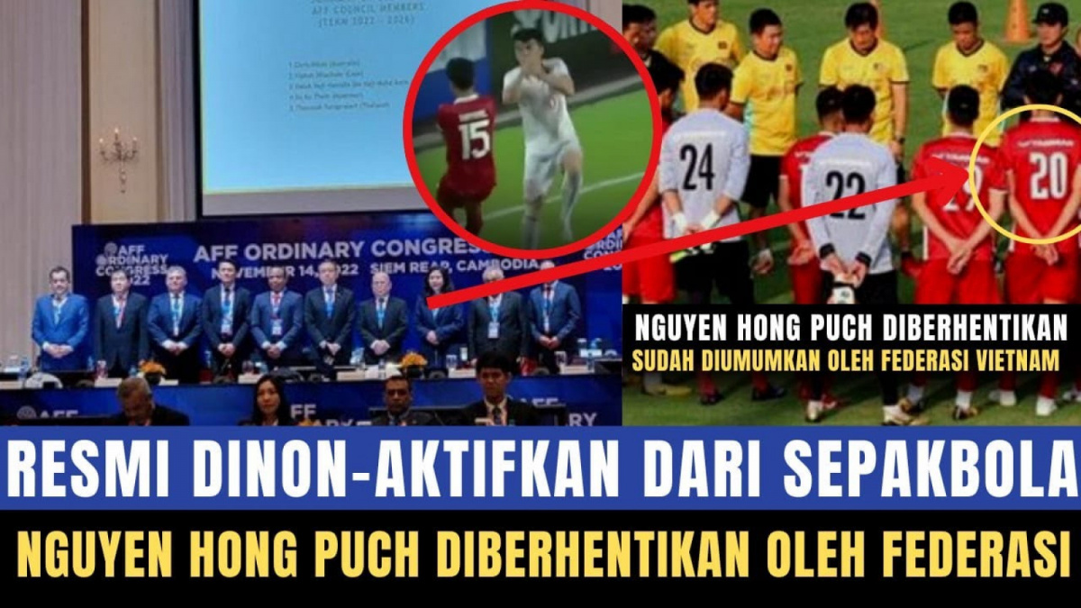 Benarkah Pihak AFF Resmi Berhentikan Nguyen Hong Puch? [(YouTube/Liganya Wakanda)]