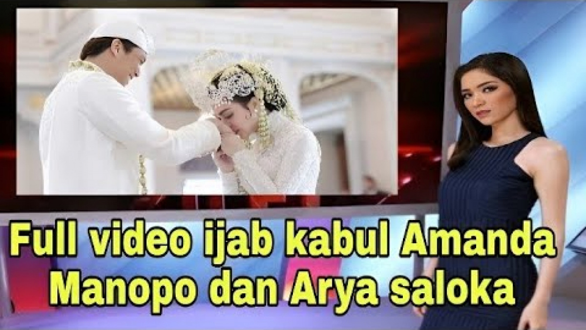 Benarkah Arya dan Amanda sah menikah secara agama dan negara. [[YouTube/BANG JONO]]