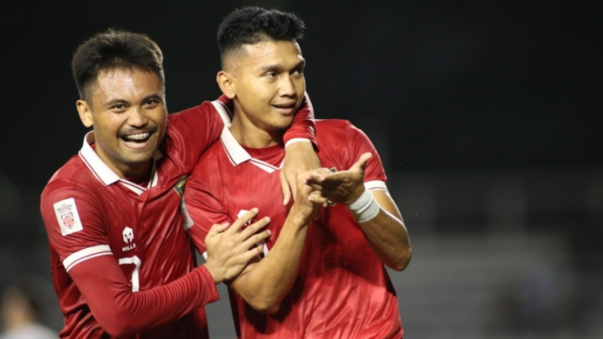Dua pemain Timnas Indonesia, Saddil Ramdani dan Dendy Sulistyawan [(pssi.org)]