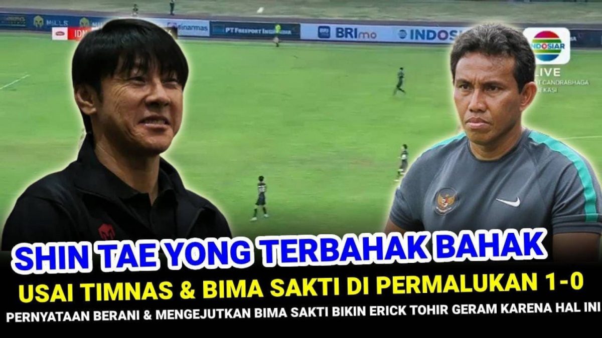 Benarkah Shin Tae Yong memecat Bima Sakti karena Timnas Indonesia U-17 kalah. [[YouTube/CALON TIMNAS]]