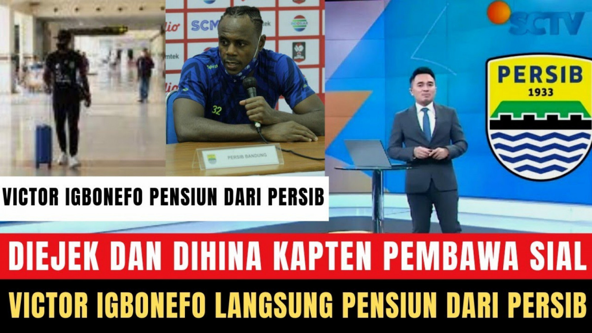 Victor Igbonefo Pensiun Gegara Diejek Bobotoh Pemain Tua, Benarkah? [(YouTube/Liganya Dagelan)]