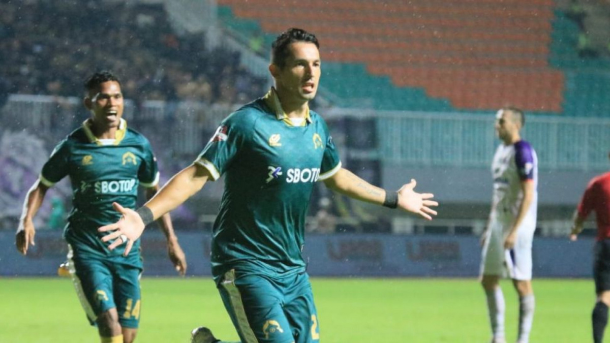 Penyerang Tira-Persikabo, Silvio Escobar. [(dok. Tira-Persikabo)]