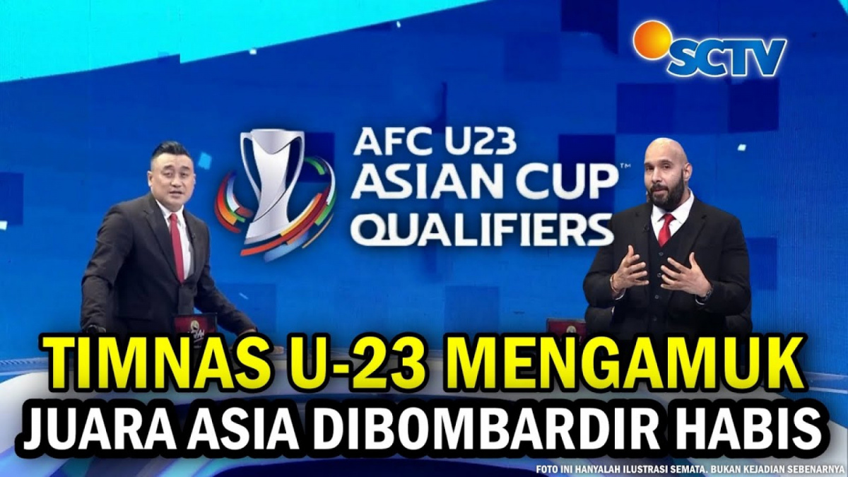 Timnas U-23 diklaim mengalahkan juara Asia dalam video hoaks di Youtube. [Youtube/Timnas Garuda Team]