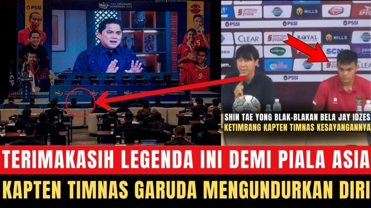 Benarkah kapten Timnas mengundurkan diri setelah Jay Idzes bergabung. [[YouTube/LIGANYA DAGELAN]]