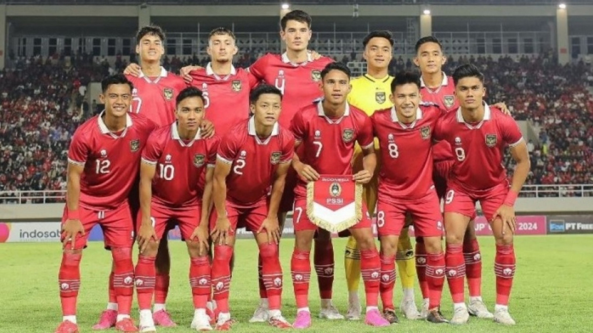 Timnas Indonesia saat bertarung lawan Turkmenistan di FIFA Matchday [(PSSI)]