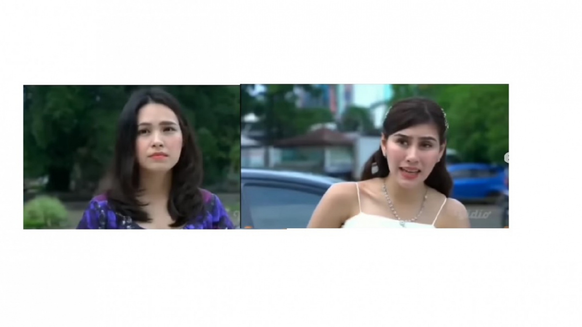 Lady dan Syahnaz di FTV. [[Instagram/lambe__danu]]