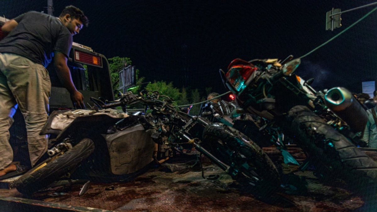 Kecelakaan Bawen, Sabtu (23/9/2023). [ANTARA FOTO/Aji Styawan/aww]