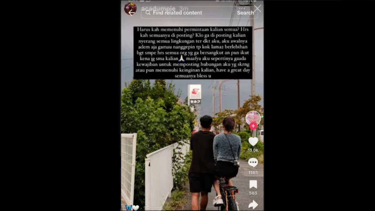 Postingan Azizah Salsha [(TikTok)]