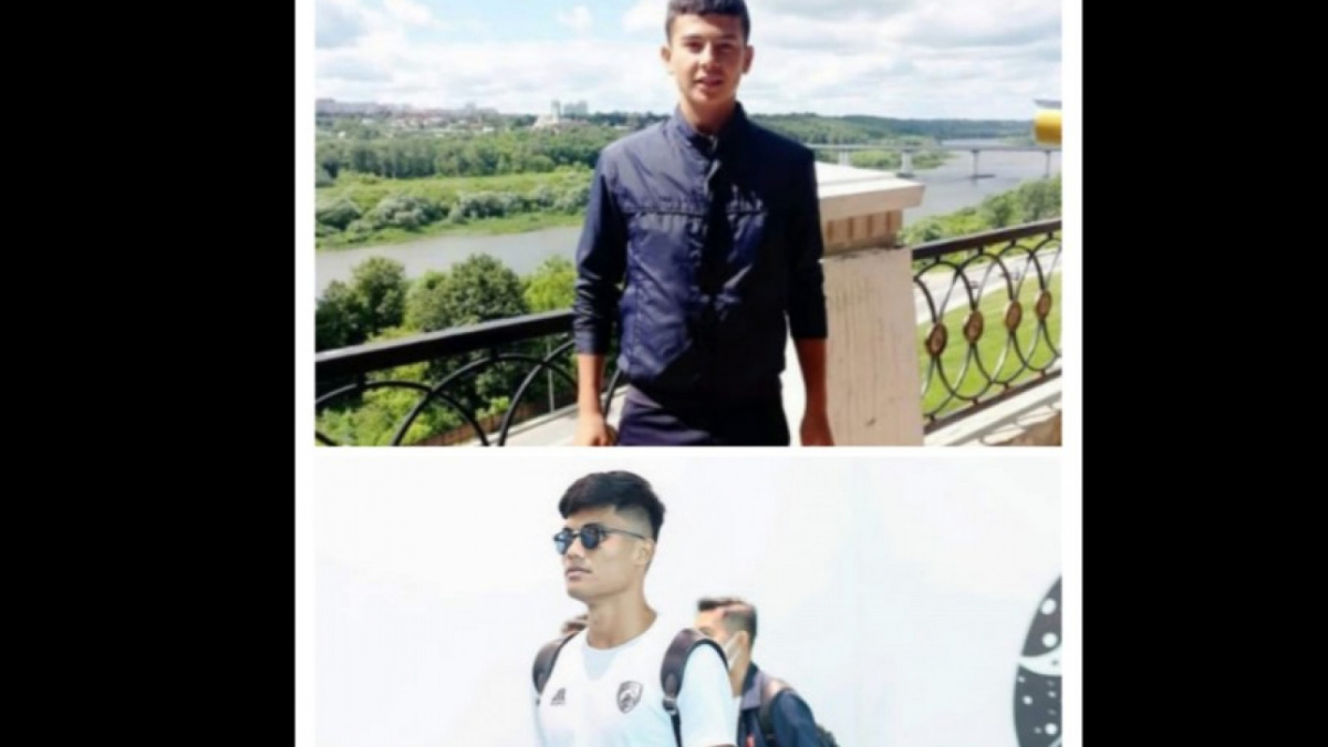 Head to head, gaya Alibek Davronov (atas) dan Ramadhan Sananta (bawah) di luar lapangan hijau [[kolase Instagram/Metro/SamarKarma]]