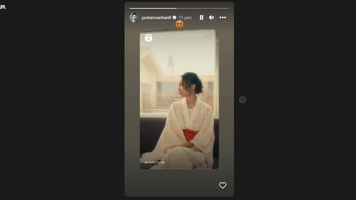 Postingan Pratama Arhan [(Instagram Stories)]