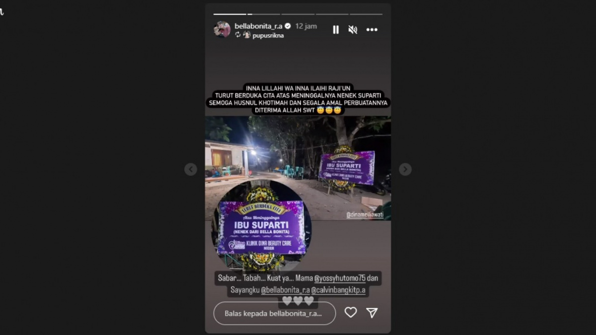 Berita duka dari Bella Bonita dan Denny Caknan [(Instagram)]