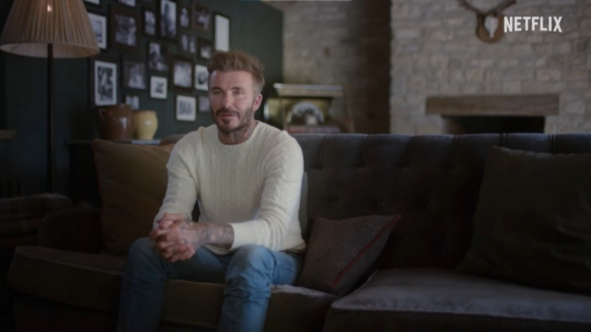 David Beckham dalam Beckham Docuseries [[Youtube.com/Netflix]]