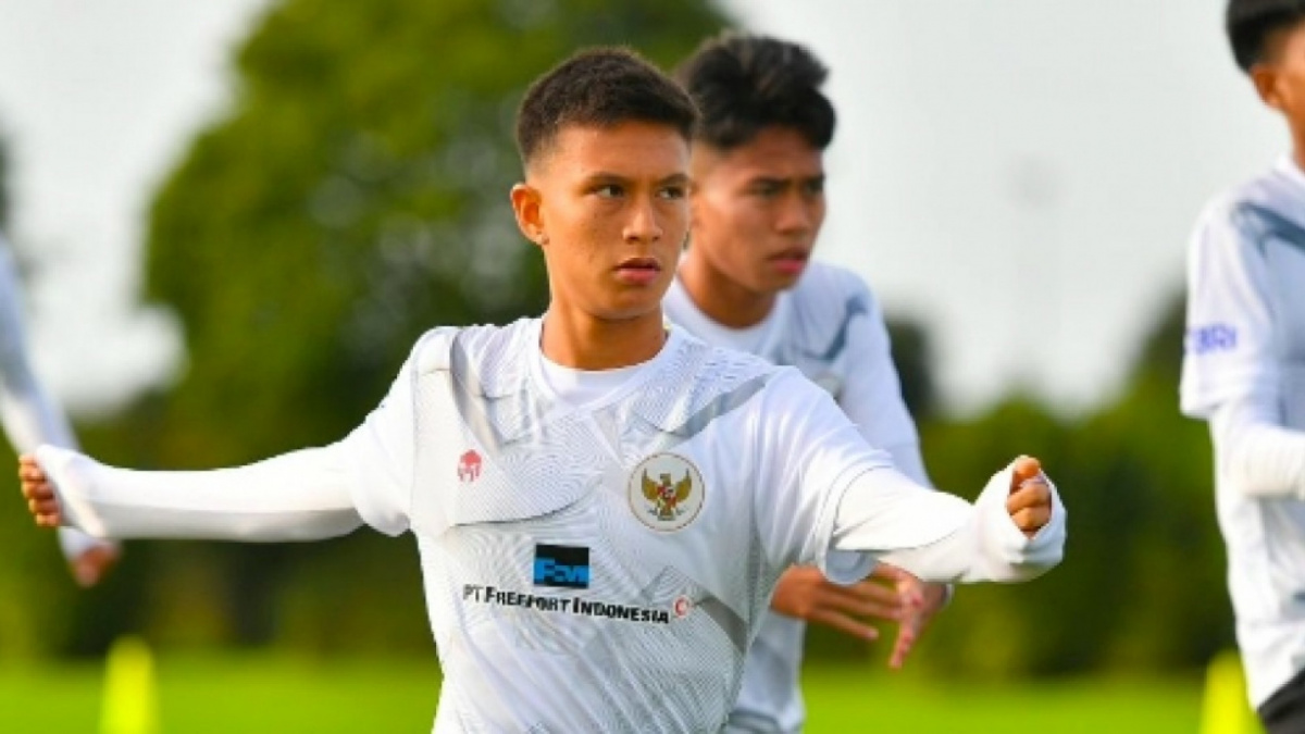 Maouri Simon dari Timnas Indonesia U-17 [(PSSI)]