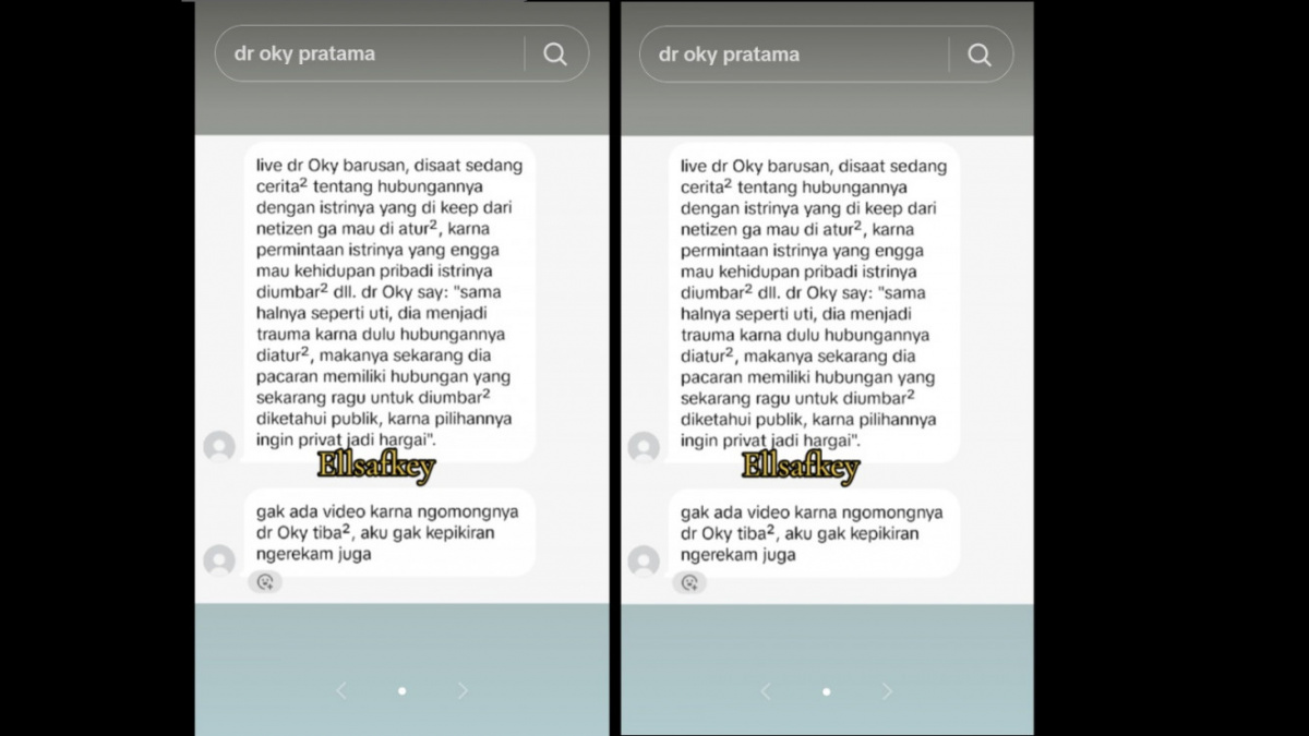 Unggahan warganet soal Fuji. [[TikTok/kupunyamila_asnawifuji]]