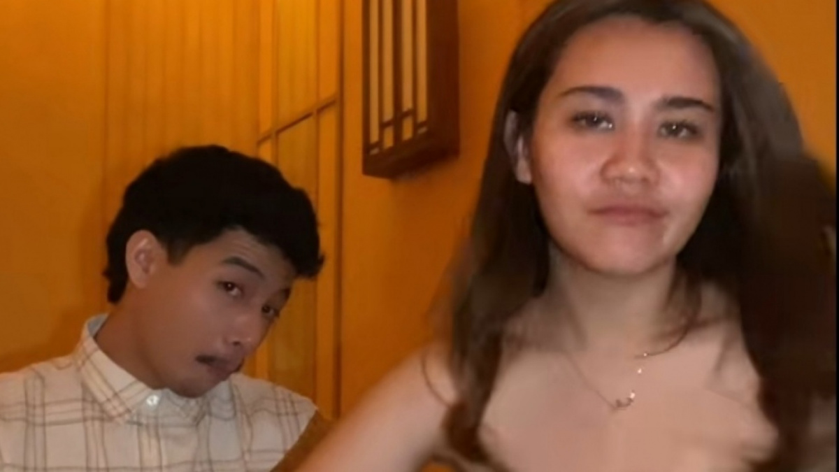 Wajah Aaliyah Massaid diduga tanpa menggunakan filter (TikTok/@aaliyah.massaid