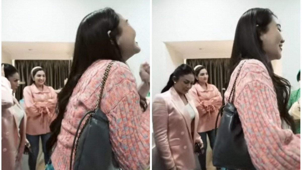 Aaliyah Massaid jenguk Aurel Hermansyah (YouTube/AH)