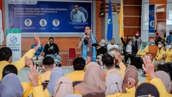 Sandiaga Ajak Mahasiswa Universitas Khairun Ternate Garap Peluang di Sektor Ekraf
