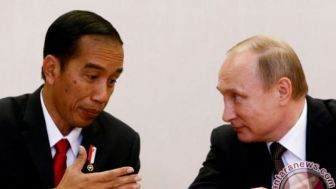 Putin Minta Indonesia Ingat Jasa Rusia Terhadap Indonesia
