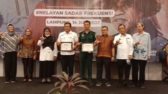 Lampung Jadi Pilot Projek Pemakaian Frekuensi Radio HF untuk Komunikasi Nelayan