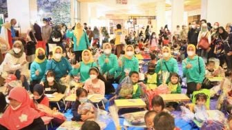 Hari Anak Nasional, Riana Galang Dana untuk Anak Penderita Kanker dan Lomba Mewarnai