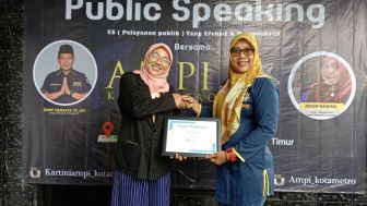 AMPI Metro Gelar Pelatihan Public Speaking